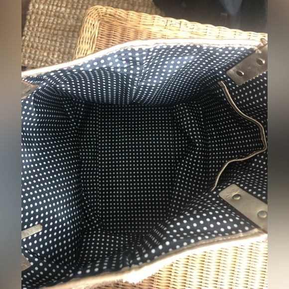 KATE SPADE rattan look tote bag 💞 - Picture 8 of 9